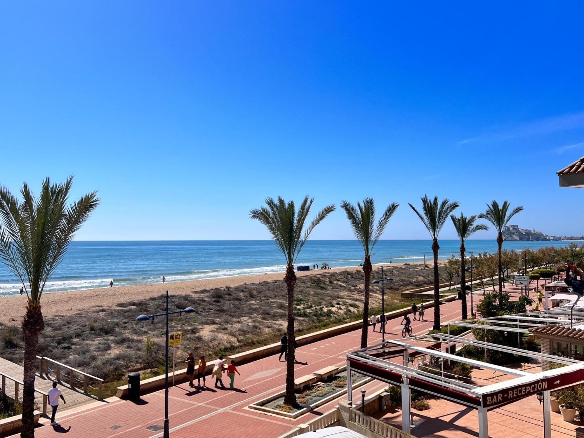 Bioca L Apartamento 2 Habitaciones I Primera Linea De Playa L Peniscola Luaran gambar